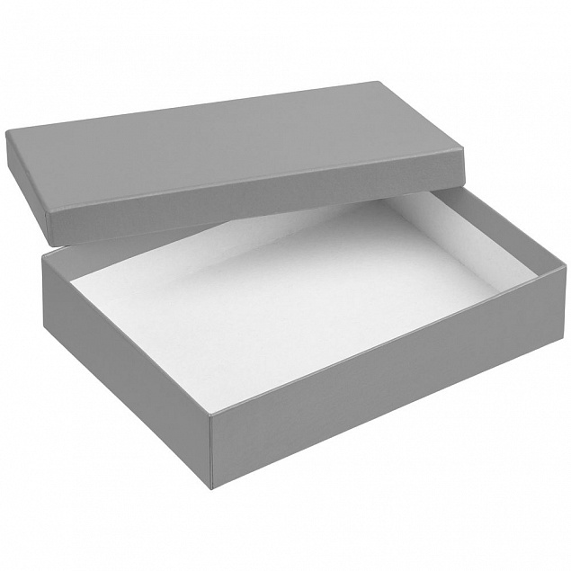 Коробка Reason, серебро с логотипом в Астрахани заказать по выгодной цене в кибермаркете AvroraStore
