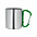 Кружка металлическая с карабином с логотипом в Астрахани заказать по выгодной цене в кибермаркете AvroraStore