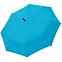 Зонт-трость Zero XXL, бирюзовый с логотипом в Астрахани заказать по выгодной цене в кибермаркете AvroraStore