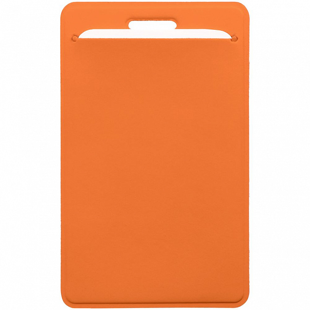 Чехол для пропуска Dorset, оранжевый с логотипом в Астрахани заказать по выгодной цене в кибермаркете AvroraStore