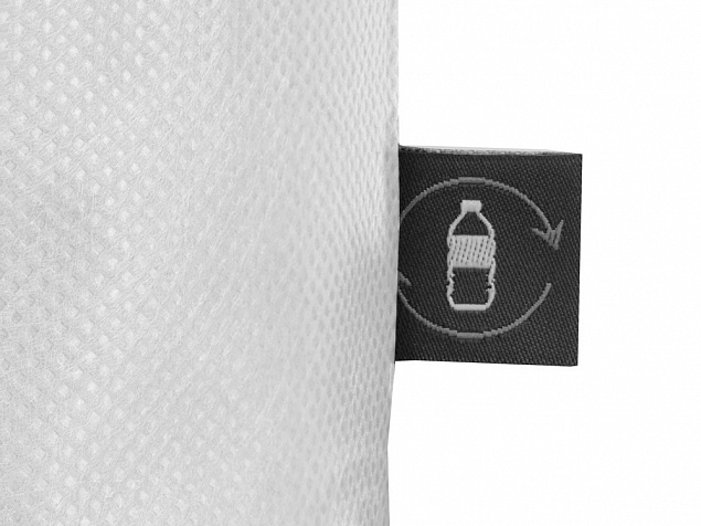 Сумка-шоппер Reviver из нетканого переработанного материала RPET, белый с логотипом в Астрахани заказать по выгодной цене в кибермаркете AvroraStore
