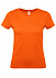 Футболка женская E150 оранжевая с логотипом в Астрахани заказать по выгодной цене в кибермаркете AvroraStore