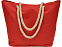 Пляжная сумка Seaside, красный с логотипом в Астрахани заказать по выгодной цене в кибермаркете AvroraStore
