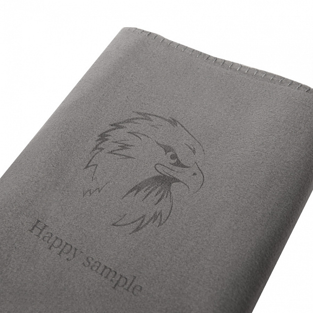 Плед KAYLA, 120x150 см, полиэстер RPET с логотипом в Астрахани заказать по выгодной цене в кибермаркете AvroraStore