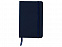 Блокнот классический карманный Juan А6, темно-синий с логотипом в Астрахани заказать по выгодной цене в кибермаркете AvroraStore