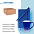 Набор подарочный SOFT-STYLE: бизнес-блокнот, ручка, кружка, коробка, стружка, синий с логотипом в Астрахани заказать по выгодной цене в кибермаркете AvroraStore