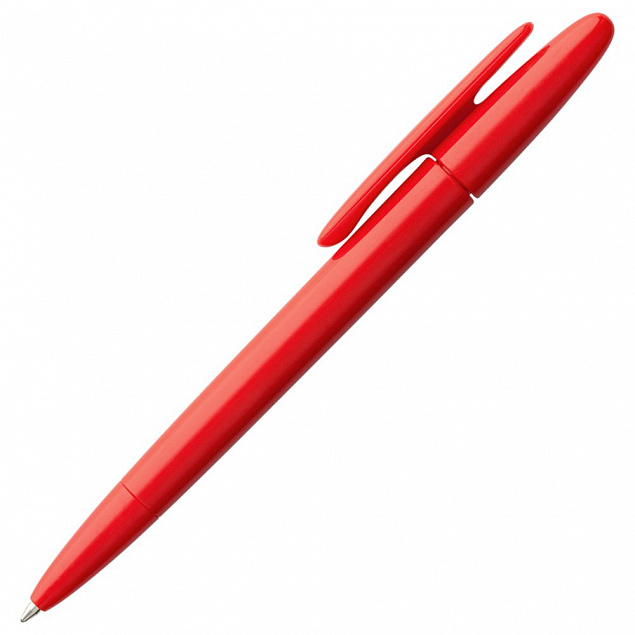 Ручка шариковая Prodir DS5 TPP, красная с логотипом в Астрахани заказать по выгодной цене в кибермаркете AvroraStore