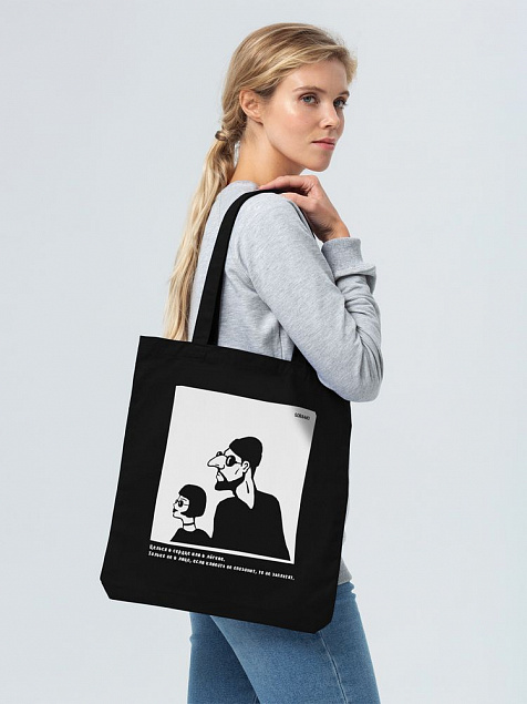 Холщовая сумка «Леон» с логотипом в Астрахани заказать по выгодной цене в кибермаркете AvroraStore