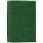 Обложка для паспорта Petrus, зеленая с логотипом в Астрахани заказать по выгодной цене в кибермаркете AvroraStore