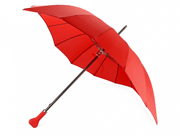Зонт-трость «Люблю» с логотипом в Астрахани заказать по выгодной цене в кибермаркете AvroraStore