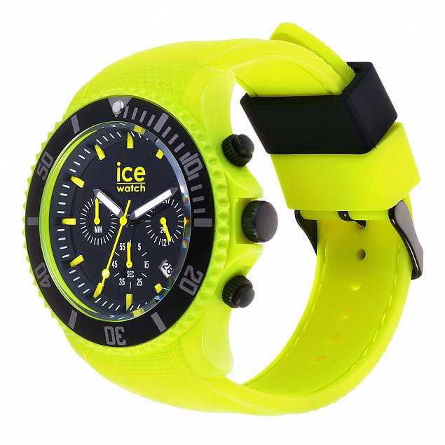 Часы наручные ICE chrono-Neon,желтый с логотипом в Астрахани заказать по выгодной цене в кибермаркете AvroraStore