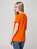 Футболка женская T-bolka Lady, оранжевая с логотипом в Астрахани заказать по выгодной цене в кибермаркете AvroraStore