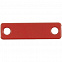 Шильдик металлический Alfa Liten, красный с логотипом в Астрахани заказать по выгодной цене в кибермаркете AvroraStore