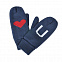 Варежки "LOVE YOU" с теплой подкладкой с логотипом в Астрахани заказать по выгодной цене в кибермаркете AvroraStore