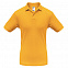 Рубашка поло Safran желтая с логотипом в Астрахани заказать по выгодной цене в кибермаркете AvroraStore