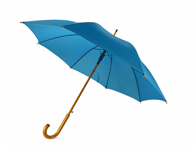 Зонт-трость Радуга, синий 2390C с логотипом в Астрахани заказать по выгодной цене в кибермаркете AvroraStore