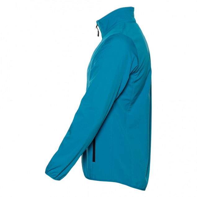 Куртка унисекс 70N Лазурный с логотипом в Астрахани заказать по выгодной цене в кибермаркете AvroraStore
