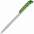Ручка шариковая Favorite, белая с зеленым с логотипом в Астрахани заказать по выгодной цене в кибермаркете AvroraStore