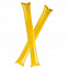 Палки-стучалки для болельщиков Hip-Hip, желтые с логотипом в Астрахани заказать по выгодной цене в кибермаркете AvroraStore