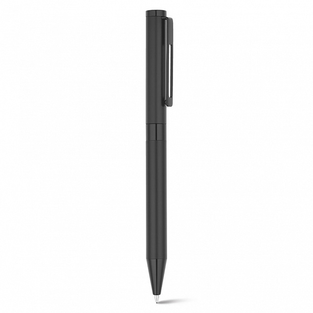 Письменный набор AUTOGRAPH, ручка и ручка-роллер, черный с логотипом в Астрахани заказать по выгодной цене в кибермаркете AvroraStore