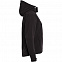 Куртка женская Hooded Softshell черная с логотипом в Астрахани заказать по выгодной цене в кибермаркете AvroraStore