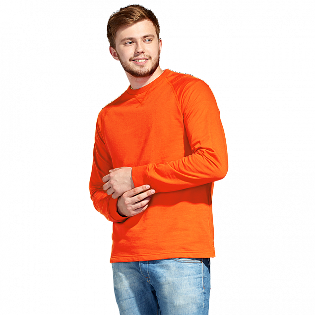 Толстовка StanWork Оранжевый с логотипом в Астрахани заказать по выгодной цене в кибермаркете AvroraStore