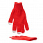 Перчатки сенсорные ZELAND, Красный с логотипом в Астрахани заказать по выгодной цене в кибермаркете AvroraStore