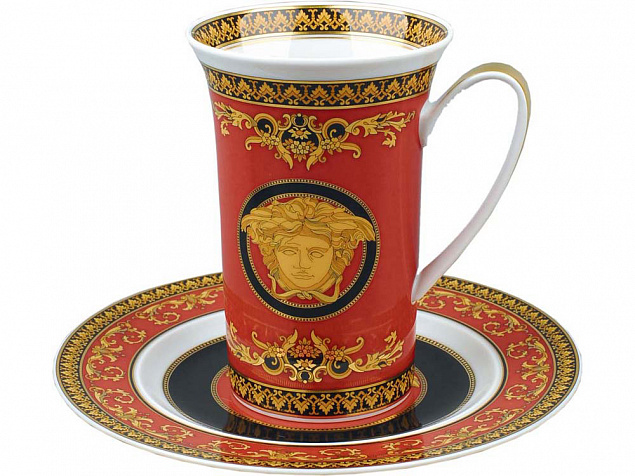 Чайная пара «Medusa» с логотипом в Астрахани заказать по выгодной цене в кибермаркете AvroraStore