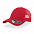 Бейсболка "RAPPER COTTON", 5 клиньев, бордовый/бордовый, пласт.заст.,100% хлопок, 100% п/э, 180 г/м2 с логотипом в Астрахани заказать по выгодной цене в кибермаркете AvroraStore