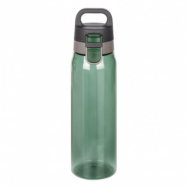 Бутылка для воды Aqua, зеленая (ТОЛЬКО ПОД ПОЛНУЮ ЗАПЕЧАТКУ) с логотипом в Астрахани заказать по выгодной цене в кибермаркете AvroraStore
