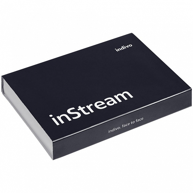 Чехол для карточек inStream, черный с логотипом в Астрахани заказать по выгодной цене в кибермаркете AvroraStore
