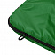 Спальный мешок Capsula, зеленый с логотипом в Астрахани заказать по выгодной цене в кибермаркете AvroraStore