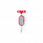 Набор подарочный SILENT-ZONE: бизнес-блокнот, ручка, наушники, коробка, стружка, бело-красный с логотипом в Астрахани заказать по выгодной цене в кибермаркете AvroraStore