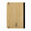 Блокнот Scribe с обложкой из бамбука, А5, 80 г/м² с логотипом в Астрахани заказать по выгодной цене в кибермаркете AvroraStore