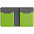 Картхолдер с отделением для купюр Dual, зеленый с логотипом в Астрахани заказать по выгодной цене в кибермаркете AvroraStore