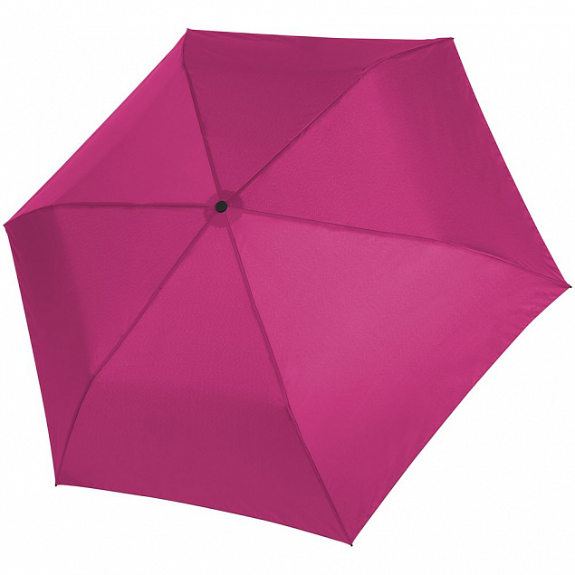 Зонт складной Zero 99, фиолетовый с логотипом в Астрахани заказать по выгодной цене в кибермаркете AvroraStore