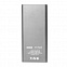 Универсальный аккумулятор OMG Iron line 10 (10000 мАч), металл, серебристый, 14,7х6.6х1,5 см с логотипом в Астрахани заказать по выгодной цене в кибермаркете AvroraStore