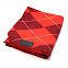 Плед Aberdeen, красный с логотипом в Астрахани заказать по выгодной цене в кибермаркете AvroraStore