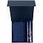 Коробка Quadra, синяя с логотипом в Астрахани заказать по выгодной цене в кибермаркете AvroraStore