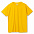 Футболка Regent 150, желтая с логотипом в Астрахани заказать по выгодной цене в кибермаркете AvroraStore