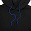 Шнурок в капюшон Snor, синий с логотипом в Астрахани заказать по выгодной цене в кибермаркете AvroraStore