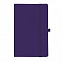 Бизнес-блокнот "Gracy", 130х210 мм, фиолет., кремовая бумага, гибкая обложка, в линейку, на резинке с логотипом в Астрахани заказать по выгодной цене в кибермаркете AvroraStore