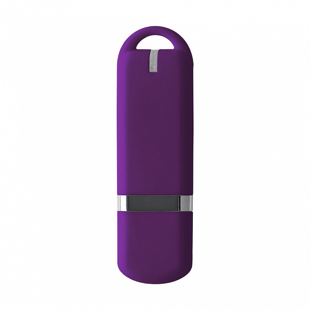 Флешка Memo, 8 Гб, фиолетовая с логотипом в Астрахани заказать по выгодной цене в кибермаркете AvroraStore