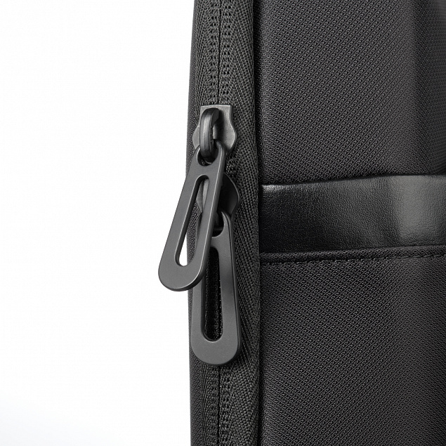 Бизнес рюкзак Brams, черный/серый с логотипом в Астрахани заказать по выгодной цене в кибермаркете AvroraStore