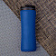 Термокружка FLOCK;  450 мл; темно-синий; пластик/металл с логотипом в Астрахани заказать по выгодной цене в кибермаркете AvroraStore
