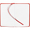 Блокнот Nota Bene, красный с логотипом в Астрахани заказать по выгодной цене в кибермаркете AvroraStore