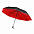 Зонт Glamour - Красный PP с логотипом в Астрахани заказать по выгодной цене в кибермаркете AvroraStore