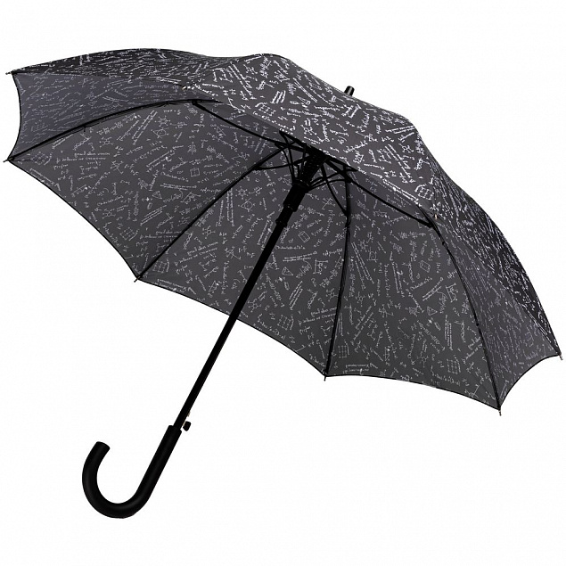 Зонт-трость «Примерный» с логотипом в Астрахани заказать по выгодной цене в кибермаркете AvroraStore