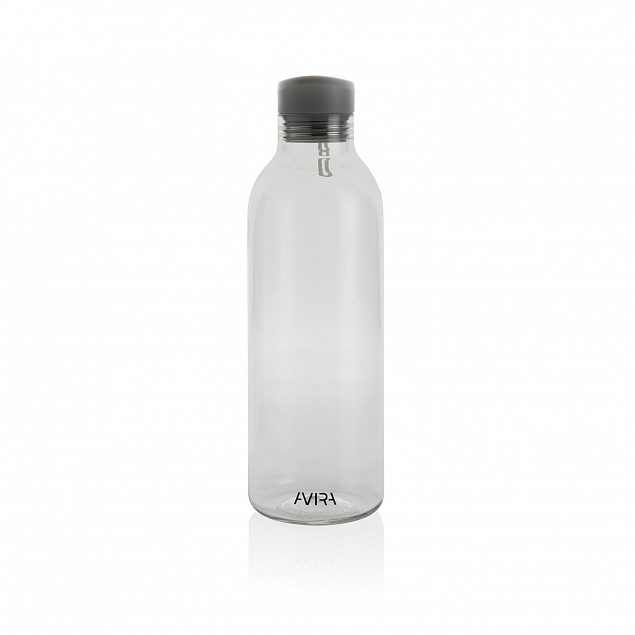 Бутылка для воды Avira Atik из rPET RCS, 1 л с логотипом в Астрахани заказать по выгодной цене в кибермаркете AvroraStore