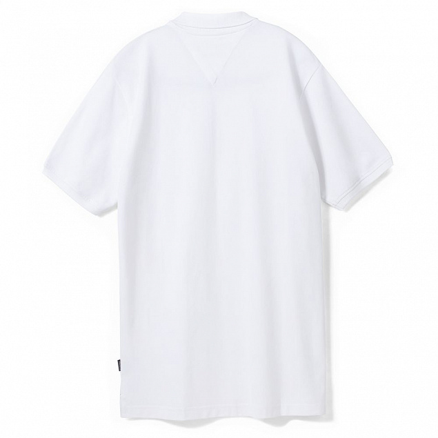 Рубашка поло мужская Neptune, белая с логотипом в Астрахани заказать по выгодной цене в кибермаркете AvroraStore
